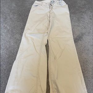 Cream color jeans